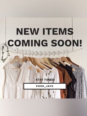 NEW ITEMS COMING SOON!!